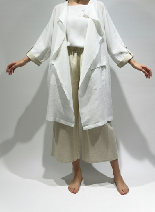 جاكيت لينن أنيق