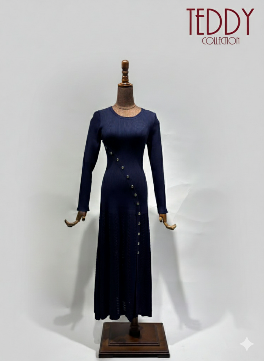 فستان كم طويل