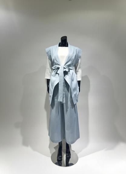 بدلة لينن حفر مع بنطلون