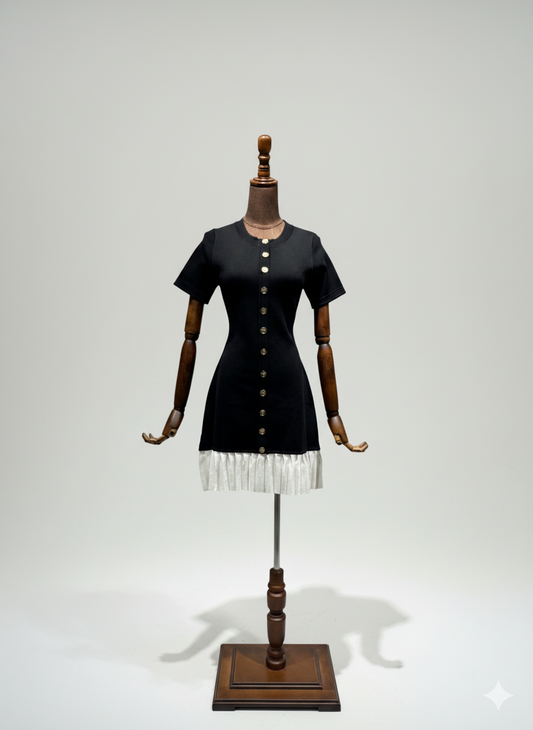 فستان بناتي قصير