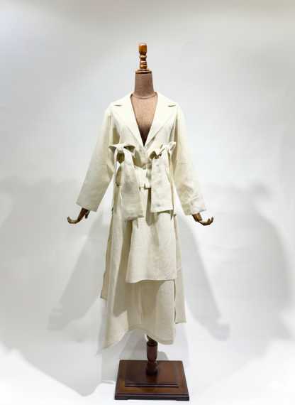 بليزر فيونكات مع تنورة لينن