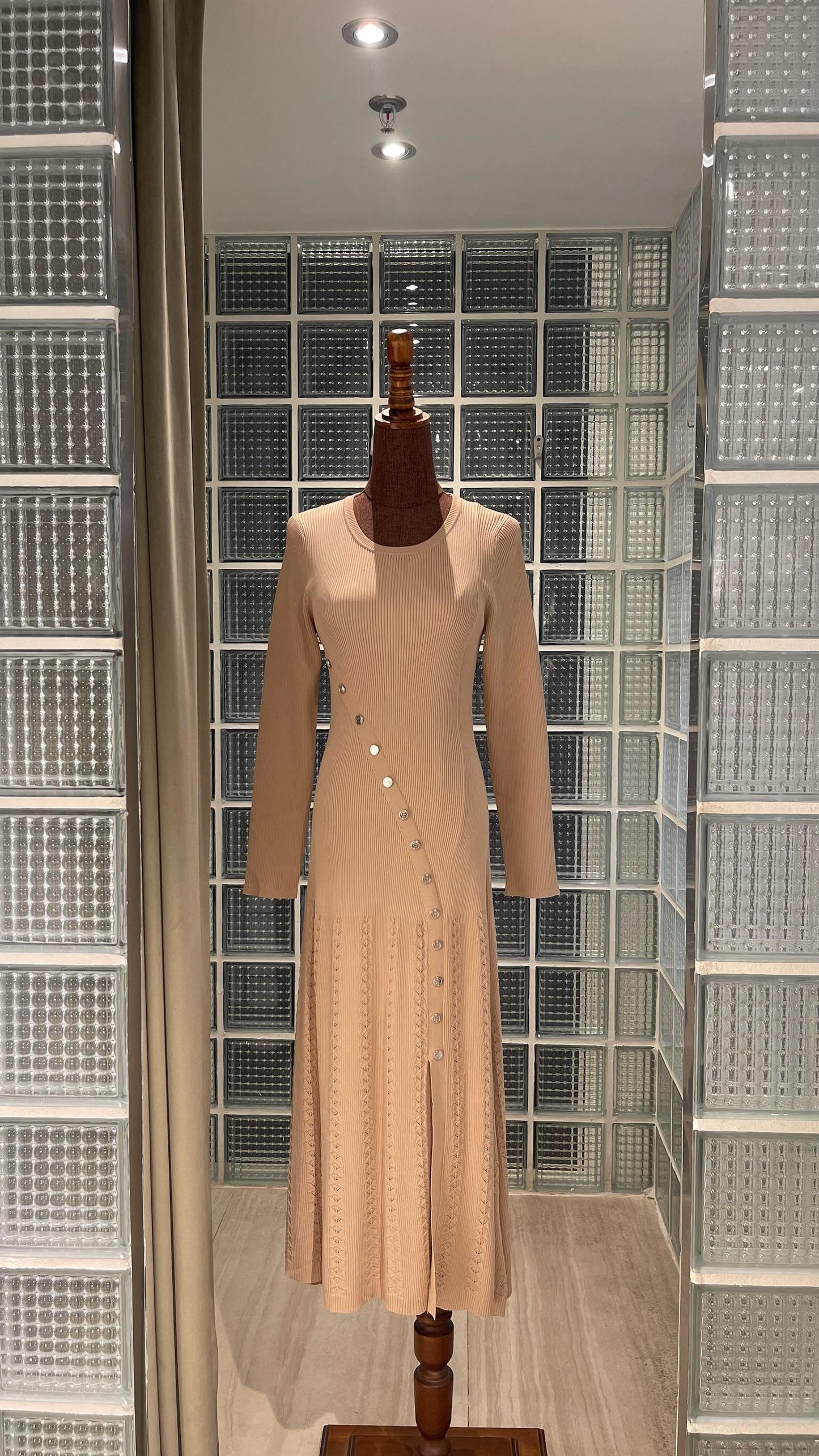 فستان كم طويل