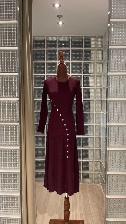 فستان كم طويل