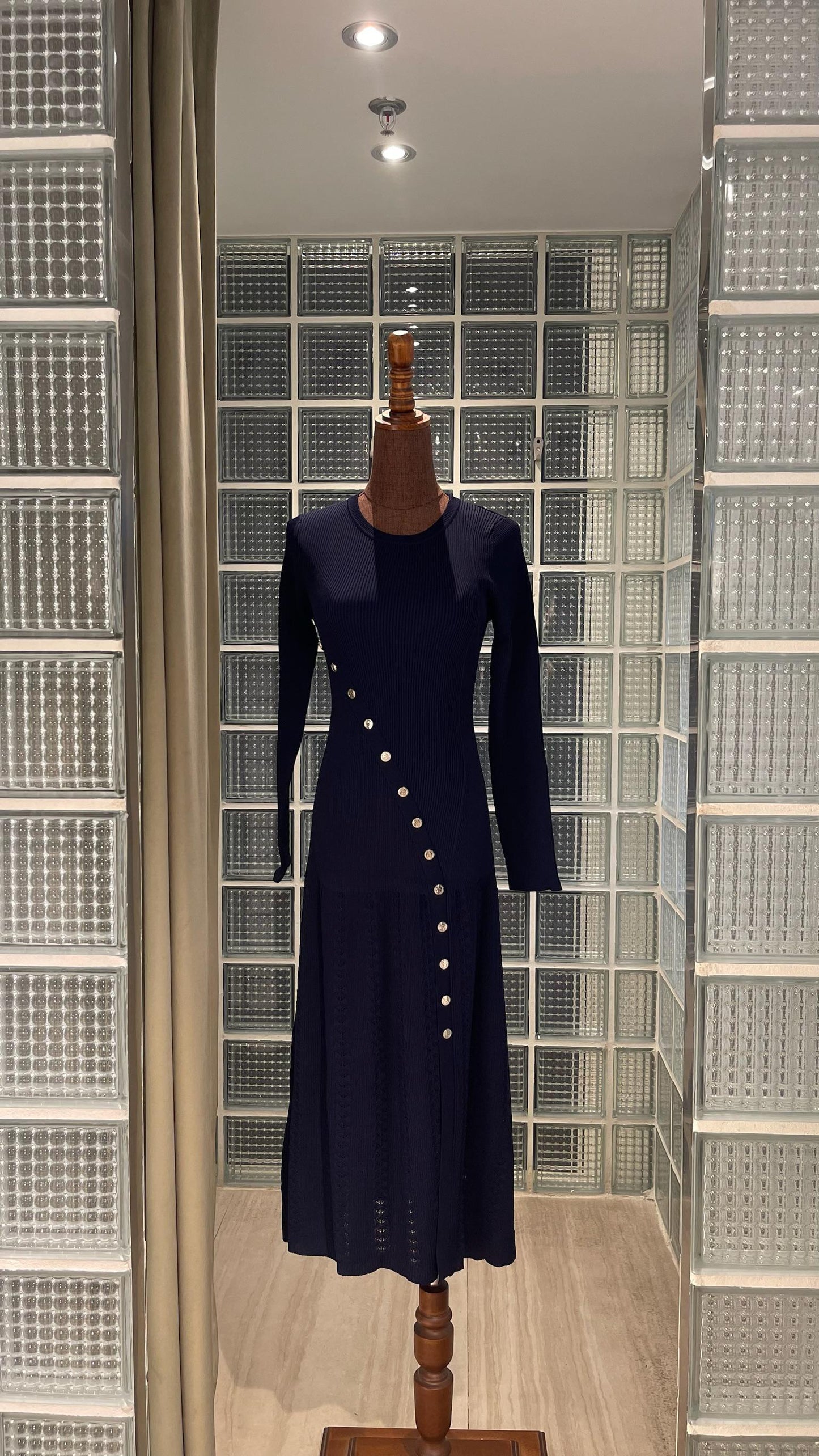 فستان كم طويل