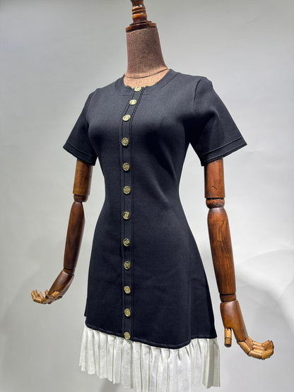 فستان بناتي قصير