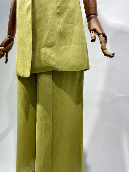 بدلة لينن فيست مع بنطلون